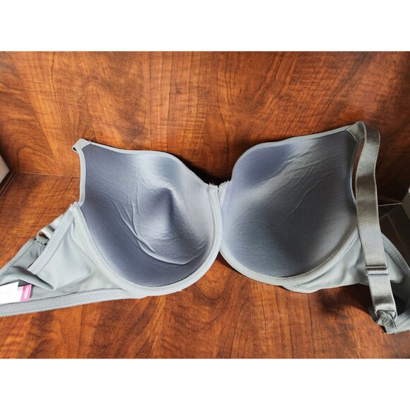 T-shirt Bra 40DDD Gray No Boundaries Underwired - Picture 4 of 5